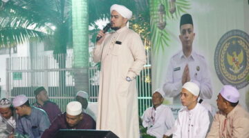 Penuh Khidmat, 1200 Warga Binaan Rutan I Medan Peringati Maulid Nabi Bersama Para Habaib